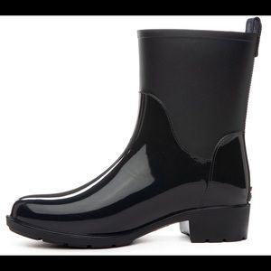 Tommy Hilfiger Ankle Rain Booties 10M Black